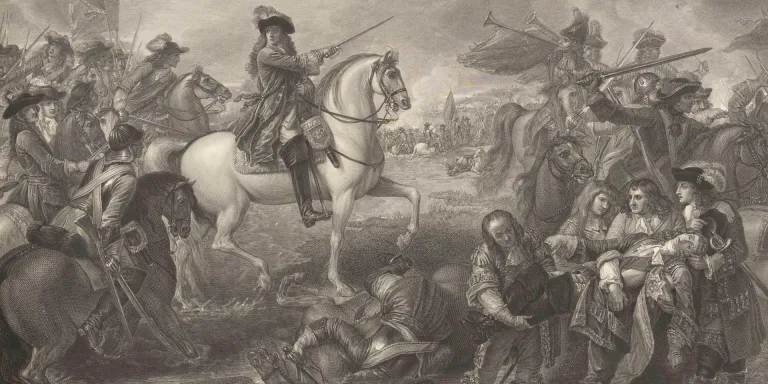 The Battle of the Boyne, 12 July 1690