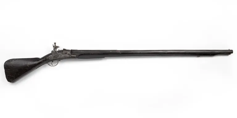 Flintlock English lock musket, c1660 