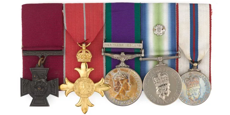Victoria Cross group awarded to Lieutenant-Colonel Herbert 'H' Jones, 2nd Battalion The Parachute Regiment, 1982
