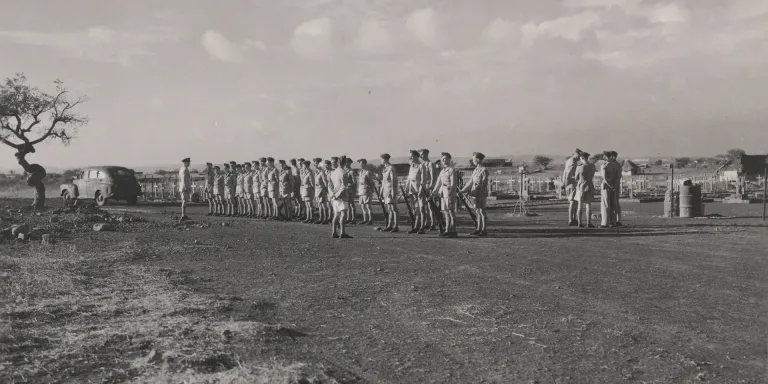Members of 2nd Battalion The South Lancashire Regiment (Prince of Wales’s Volunteers) in India, c1940