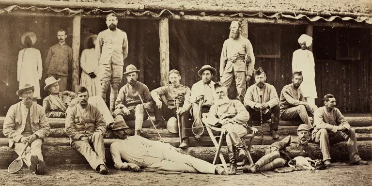 Officers of the 8th (The King’s) Regiment of Foot, Kurram Valley, 1878