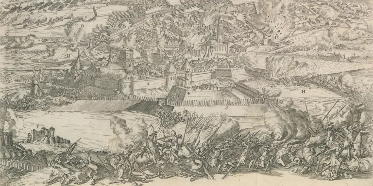 ‘Athlone taken by Storm, 2nd July 1691’