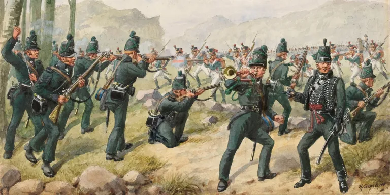 The 95th Regiment of Foot (Riflemen) in the Battle of the Pyrenees, 1813