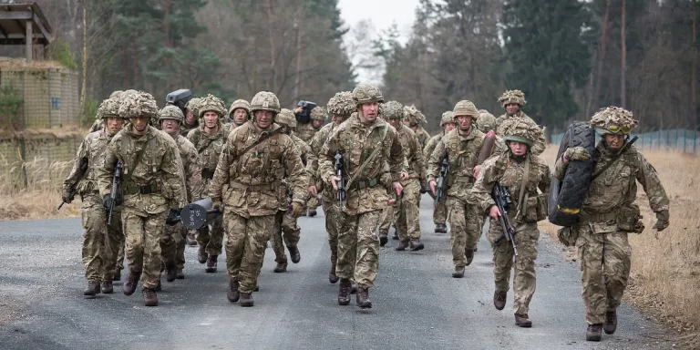 5th Battalion, The Rifles training for deployment to Estonia, 2017