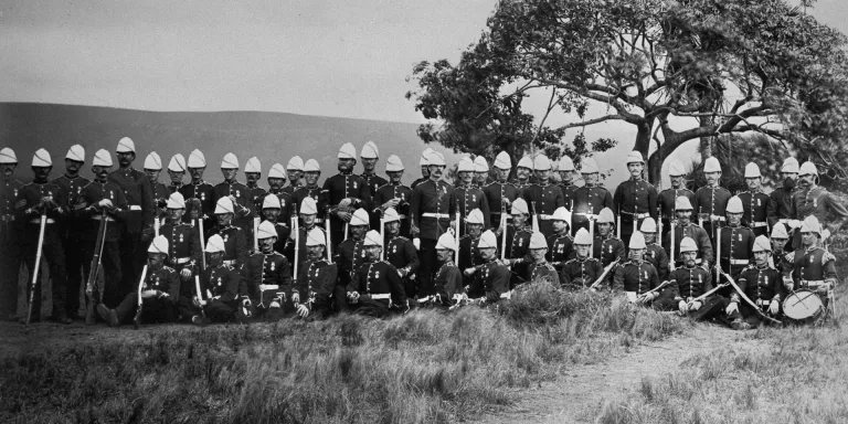 Troops of the 94th Regiment in the Transvaal, 1881