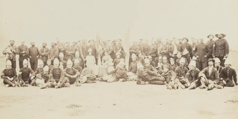 Members of the 94th Regiment who survived the Battle of Bronkhorstspruit, 1881