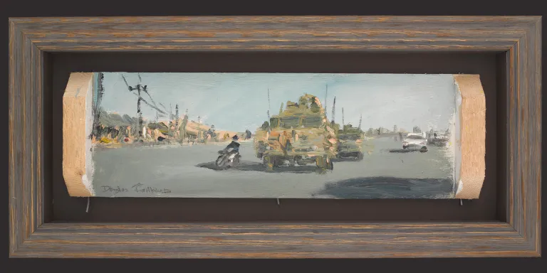 'Kabul Street Scene', by Sergeant Major Douglas Farthing MBE, 2012