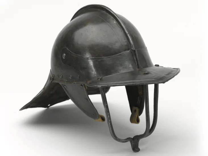 English pot helmet, 1640s