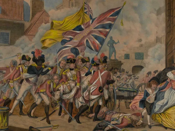 The death of Major Pierson and the defeat of the French attack on Jersey, 1781