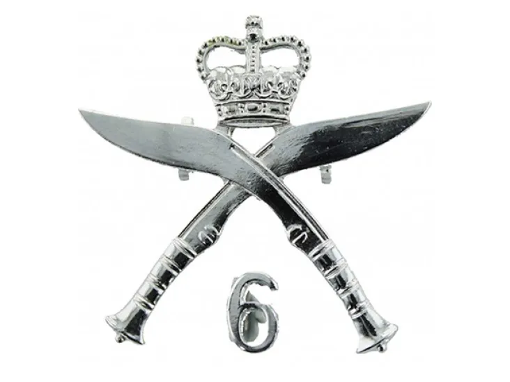 Cap badge, 6th Gurkha Rifles, c1940