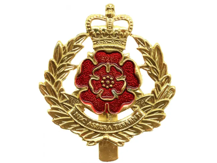 Cap badge, The Duke of Lancaster's Regiment, c2006